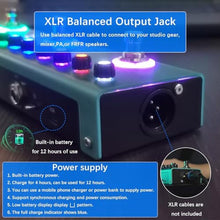 Load image into Gallery viewer, M-VAVE TANK-G Multi-effects Guitar Pedal, 36 Presets, Rechargeable Battery, Delay, Reverb, Modulation, Preamp, Darkgreen, GreenTankG_1200
