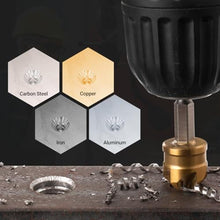 Load image into Gallery viewer, MABLEVI 6 Pieces Countersink Drill Bit Set, M35 Cobalt HSS Countersink Drill Bits with 1/4 Inch Quick Change Hex Shank for Metal, Wood, Stainless Steel, Carbon Steel_372
