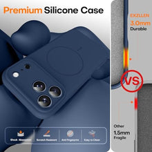Load image into Gallery viewer, Magnetic for iPhone 17 Pro Max / 18 Pro Max Case, Silicone, Dark Blue, DarkBlue_590
