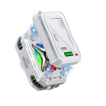 Load image into Gallery viewer, Magnetic Phone Cooler with Rechargeable Battery, LED Cooling Fan with Semiconductor Cooling,Phone Cooler with Power Display, Suitable for Phone Gaming Enthusiasts, Live Broadcast Crowd Network (white)_1
