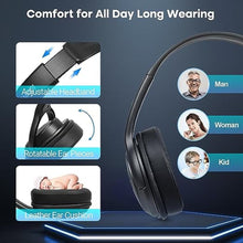 Load image into Gallery viewer, MAIRDI USB Headset with Microphone for PC, Computer Headset with Mic Noise Canceling for Laptop Teams Zoom Office Work Call Center Business Softphone, Dictation Headset for Dragon Naturelly Speaking, Black_7901

