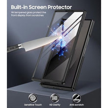 Load image into Gallery viewer, MAKAVO for Samsung Galaxy Z Fold 7 Case, Built-in Outer Screen Protector, Hinge Protection, Fold7 Slim Thin Full Body Hard Shockproof Phone Cover, Black_4419
