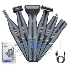 Load image into Gallery viewer, Manscape Ball Trimmer for Men,Body&amp; Pubic Hair Trimmer and Groin Hair Shaver for Women &amp; Men Pubic Hair, Private Area, Legs, Eyebrow,Face, Nose, Eyebrow, Body Hair Removal IPX5 Waterproof LED Display_1
