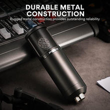 Load image into Gallery viewer, MAONO Condenser Microphone with 25mm Large Diaphragm, Professional Cardioid Studio Condenser Recording Mic with 3.5mm XLR for podcasting, Streaming, Singing, Vocal, Home-Studio (AU-PM325T), Black_1884
