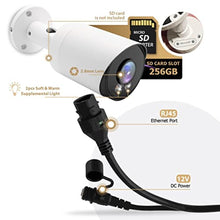 Load image into Gallery viewer, Marquis HD 6MP PoE IP Color vu Bullet Camera 24/7 Color Night SonyStarvis Sensor w/Audio and SD Card Slot IP Security Camera IP67 Weatherproof Wide Angle 2.8mm (SDCard Not Included)_1083
