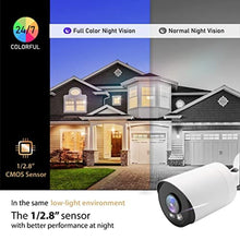 Load image into Gallery viewer, Marquis HD 6MP PoE IP Color vu Bullet Camera 24/7 Color Night SonyStarvis Sensor w/Audio and SD Card Slot IP Security Camera IP67 Weatherproof Wide Angle 2.8mm (SDCard Not Included)_1084
