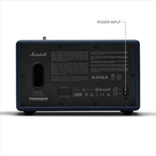 Load image into Gallery viewer, Marshall Acton III Bluetooth Home Speaker - Loud Stereo Sound with Bass and Treble Controls | Plug-in Powered | 3.5mm Aux Input - Midnight Blue, MidnightBlue_762
