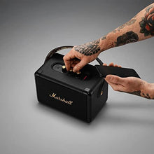 Load image into Gallery viewer, Marshall Kilburn II Bluetooth Portable Speaker - Black &amp; Brass, BlackBrass_1493
