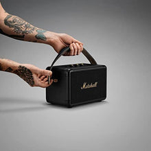 Load image into Gallery viewer, Marshall Kilburn II Bluetooth Portable Speaker - Black &amp; Brass, BlackBrass_1494
