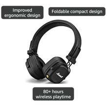 Load image into Gallery viewer, Marshall Major IV On-Ear Bluetooth Headphone, Black_6115
