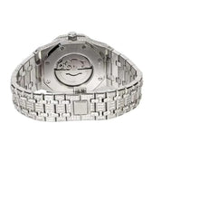 Load image into Gallery viewer, Master Of Bling Mens Stainless Steel VS Moissanite Skeleton Dial Octagon Hip Hop Luxury Watch, Silver_1000

