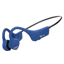 Load image into Gallery viewer, MASTJUST Bone Conduction Headphones Bluetooth - Waterproof Open Ear Headphones - Wireless Sports Headset Sweatproof Earphones with Mic Induction Conducting Headphones for Running Workout Gym-Blue, NavyBlue_1
