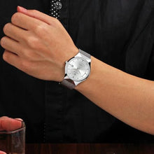 Load image into Gallery viewer, MASTOP Men New Top Luxury Watch Ultra Thin Stainless Steel Mesh Band Quartz Wristwatch Fashion Casual Watches (White)_8078
