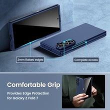 Load image into Gallery viewer, Maxdara for Samsung Z Fold 7 Case, with Privacy Tempered Glass Screen Protector &amp; Support Wireless Charging Protective Phone Cover for Samsung Galaxy Z Fold 7 5G (Blue)_1476
