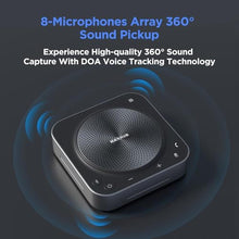 Load image into Gallery viewer, MAXHUB BM35 Wireless Bluetooth Microphone Conference Speakerphone, 360 Omnidirectional Sound Pickup 20ft Radius 8-Array Microphones, AI Noise Reduction NFC Wireless Quick Connection, 15H Talk Time_1520
