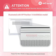 Load image into Gallery viewer, mCover Case Compatible for 2021~2022 14" HP Pavilion 14-DVxxxx Series Traditional (with 180 Hinge) Notebook Computers ONLY (NOT Compatible with Other HP Pavilion Series) - Black_8214
