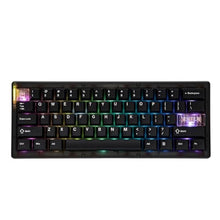 Load image into Gallery viewer, MechLands CIDOO QK61 VIA Programmable 60% Compact Wireless Gaming Keyboard, Hot Swap Compatible, Gasket Mechanical Keyboard with PC Plate, RGB, 3000mAh Battery for Win/Mac, white_1
