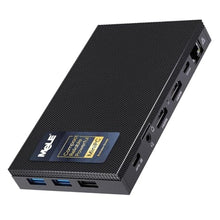 Load image into Gallery viewer, MeLE Mini PC Quieter 4C, N100 Fanless Mini PC 16GB RAM 512GB Storage, Black_1
