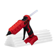 Load image into Gallery viewer, Mellif Cordless Hot Glue Gun Compatible with Milwaukee 18V Battery, Red_1
