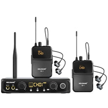 Load image into Gallery viewer, MELONARE Wireless IEM System Stereo/Mono 200ft SD-1-2R, Black_1
