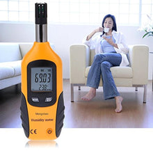 Load image into Gallery viewer, Mengshen Digital Temperature and Humidity Meter, Orange_8098
