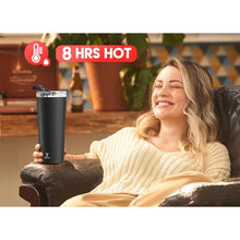 Load image into Gallery viewer, Meoky 24 oz Travel Coffee Mug with Leak-proof Lid, Stainless Steel Insulated Coffee Tumbler, Keeps Hot for 8 Hours or Cold for 24 Hours, Fits in Car Cup Holder (Night)_4739

