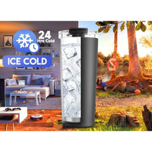 Load image into Gallery viewer, Meoky 24 oz Travel Coffee Mug with Leak-proof Lid, Stainless Steel Insulated Coffee Tumbler, Keeps Hot for 8 Hours or Cold for 24 Hours, Fits in Car Cup Holder (Night)_4740
