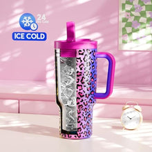 Load image into Gallery viewer, Meoky 32 oz Tumbler with Handle and DUO 2-in-1 Lid (RL)_6208
