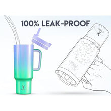 Load image into Gallery viewer, Meoky 40 oz Tumbler with Handle and DUO 2-in-1 Lid (GP)_6218
