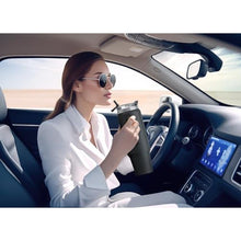 Load image into Gallery viewer, Meoky 40 oz Tumbler with Handle and Straw, Insulated Tumbler with Lid and Straw, Stainless Steel Travel Mug, Keeps Cold for 34 Hours, 100% Leak Proof, Fits in Car Cup Holder (Night)_4737
