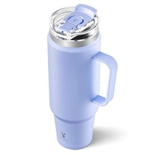 Load image into Gallery viewer, Meoky 40oz Tumbler with Handle, Stainless Steel Travel Mug with 2-in-1 Straw and Sip Lid, Vacuum Insulated Coffee Mug, 100% Leak Proof, Keeps Cold for 34 Hours or Hot for 10 Hours (Lilac)_1
