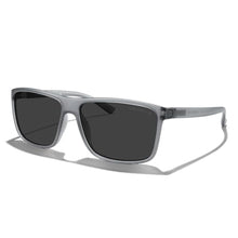 Load image into Gallery viewer, MERRY'S Rectangular Polarized Sports Sunglasses for Men Women Cycling Driving Fishing UV400 Protection S8225, TraGrayFrameGrayMetalBlackLens_1
