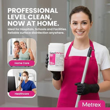 Load image into Gallery viewer, Metrex CaviWipes Disinfecting Towelettes, Pack of 12 Durable Non-Woven Disinfecting Wipes for Hard, Non-Porous Surfaces in Healthcare &amp; Laboratory Settings Pre-Saturated with CaviCide, 13-1100_512
