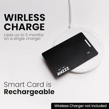 Load image into Gallery viewer, MFi Certified Wallet Tracker Card Works with Apple Find My Slim 0.07in, Black_2152
