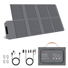Load image into Gallery viewer, MHPOWOS 80W Portable Solar Panel Charger with USB C, USB A and DC Outputs, Gray_1
