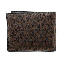 Load image into Gallery viewer, Michael Kors Men's Cooper Billfold with Passcase Wallet, Brown, One Size, Passcase_913
