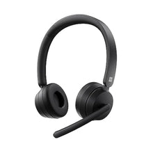 Load image into Gallery viewer, Microsoft Modern - Wireless Headset,Comfortable Stereo Headphones with Noise-Cancelling Microphone, USB-A dongle, On-Ear Controls, PC/Mac - Certified for Microsoft Teams,Black_1
