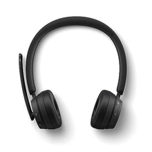 Load image into Gallery viewer, Microsoft Modern - Wireless Headset,Comfortable Stereo Headphones with Noise-Cancelling Microphone, USB-A dongle, On-Ear Controls, PC/Mac - Certified for Microsoft Teams,Black_2192
