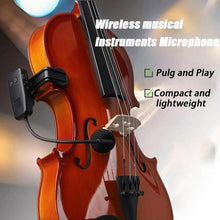 Load image into Gallery viewer, MICVISTA Professional Wireless Violin Microphone, Violin Pickup Clip-on Instrument Microphone, Designed for Violinists and Musicians, Suitable for Active PA Systems_94
