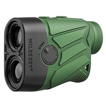 Load image into Gallery viewer, MiLESEEY PFSH 1100 Yards Hunting/Golf Rangefinder with Slope Switch, 7.5 Large View Angle Hunt Range Finder Supports Rain and Fog Mode, Height Measuring >90% High Transmittance, 0.5Y Accuracy, forestgreen_1
