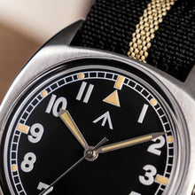 Load image into Gallery viewer, Militado ML17 36mm Military Quartz Watch - Super 2035 Movement Super Luminous Field Watches for Men 100M Waterproof (Black/ 2035 Movement/No Calendar/ K1 Glass)_37
