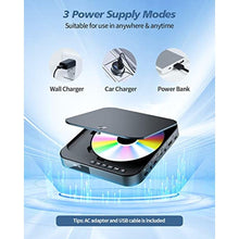 Load image into Gallery viewer, Mini DVD Player HDMI, DESOBRY 1080P HD Small Compact DVD Player for Smart TV with All Region Free, DVD CD Player with AV Output, USB/TF Card Input, Remote Control, Support PAL/NTSC, Black_6842
