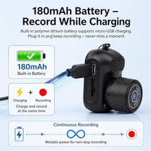Load image into Gallery viewer, Mini Keychain Camera, 1080P 2MP Mini Thumb Sized Camera Keychain, Micro Video Camera Camcorder, with 100 Mins Battery Life, for Students, Kids_1266
