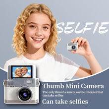Load image into Gallery viewer, Mini Thumb Digital Camera Keychain Portable, White_495
