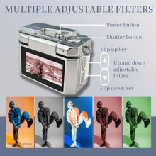 Load image into Gallery viewer, Mini Thumb Digital Camera Keychain Portable, White_496
