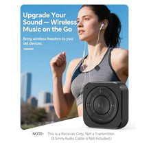 Load image into Gallery viewer, MIPEACE Headphone Bluetooth Adapter for Wired Headphones, Black_573
