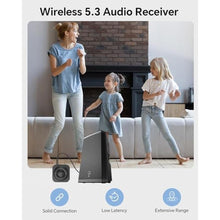 Load image into Gallery viewer, MIPEACE Headphone Bluetooth Adapter for Wired Headphones, Black_575
