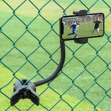Load image into Gallery viewer, Mippko [Upgrade] Phone Holder Jaws Flex Clamp,11.8" Gooseneck Arm Aluminum Alloy Ball Head Mount for Desk/Table/Pole/Board,Compatible with 3.5~7.5" iPhone/HTC/LG/Nexus/Huawei/Smartphone, Black_3374
