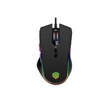 Load image into Gallery viewer, MKETech Electronics Wired Gaming Mouse - Computer Corded Mouse with 6 Programmable Buttons, Up to 7200 DPI Optical Sensor, RGB Lighting, for PC Laptop, Black (Cool Viper)_1
