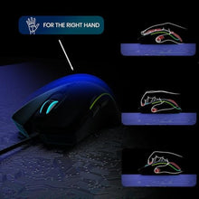 Load image into Gallery viewer, MKETech Electronics Wired Gaming Mouse - Computer Corded Mouse with 6 Programmable Buttons, Up to 7200 DPI Optical Sensor, RGB Lighting, for PC Laptop, Black (Cool Viper)_5983
